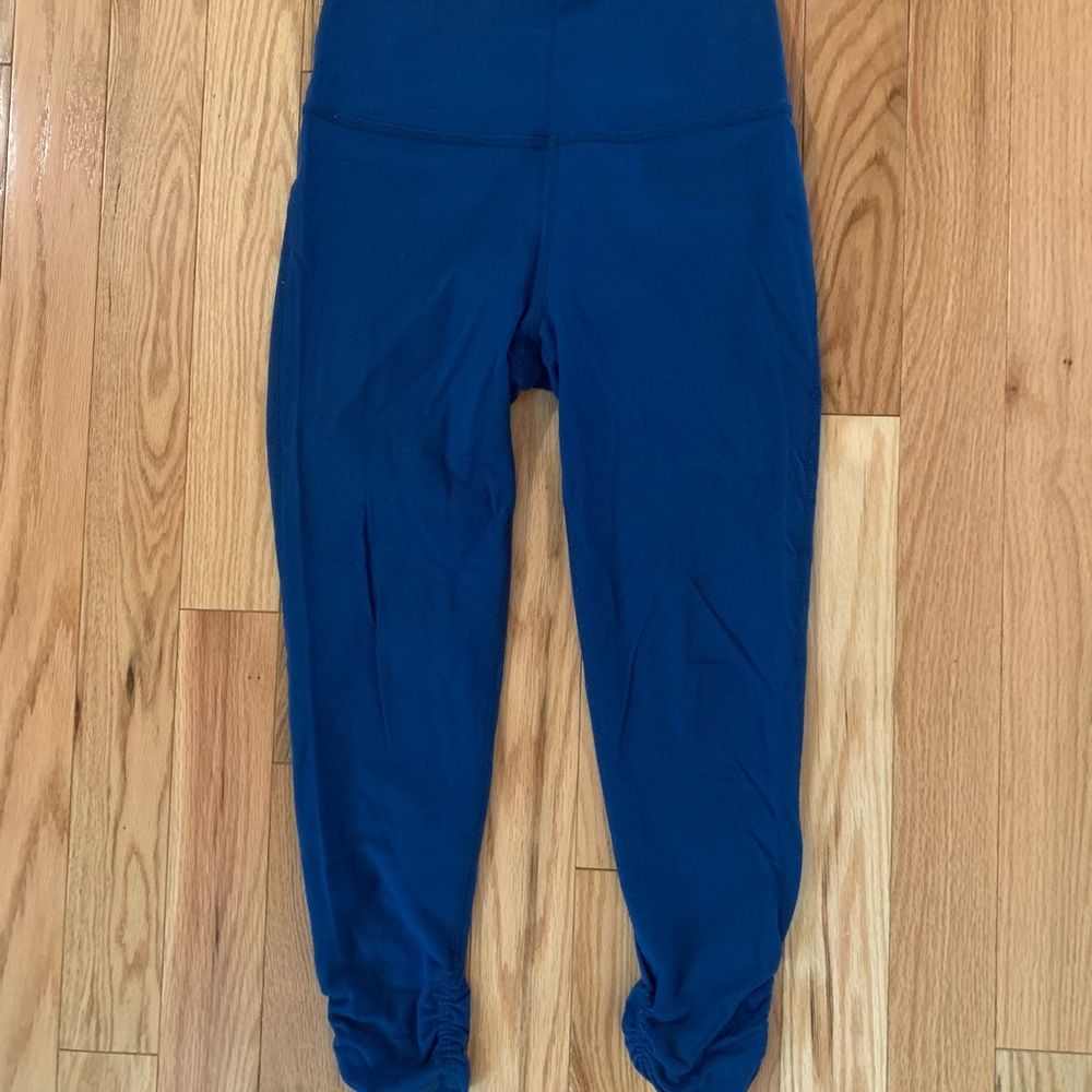 Beyond Yoga Navy High-Waist Jogger Leggings